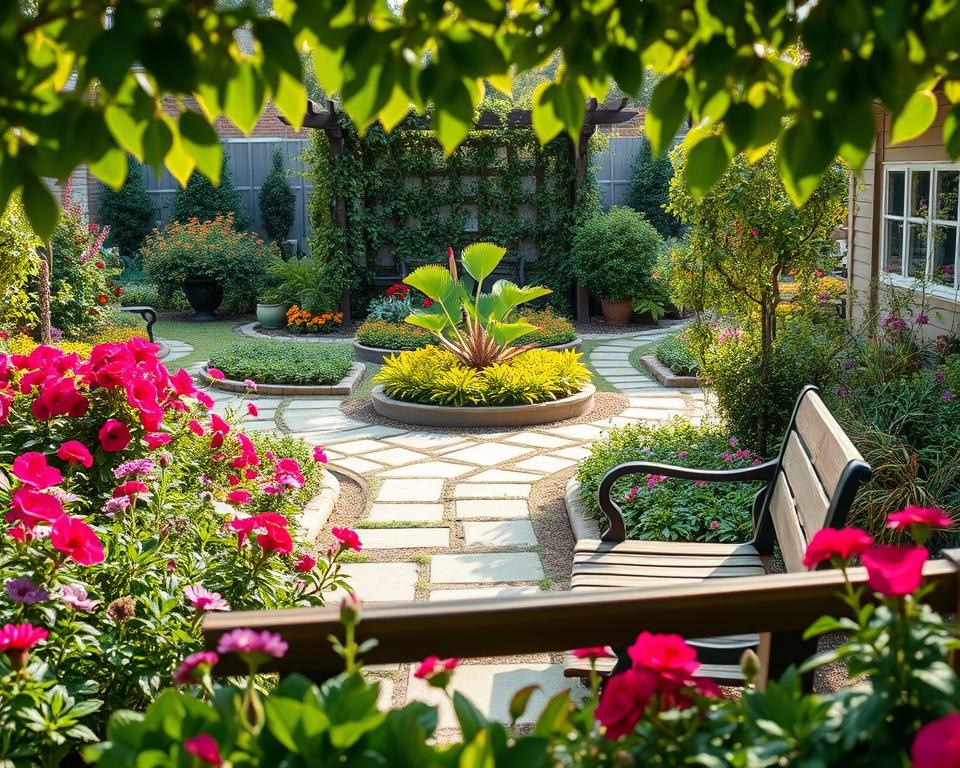 Garden design cohesion Garden design cohesion