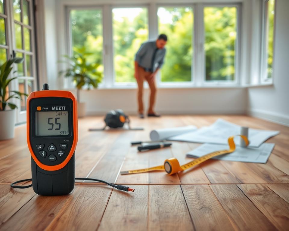 Garden room moisture assessment