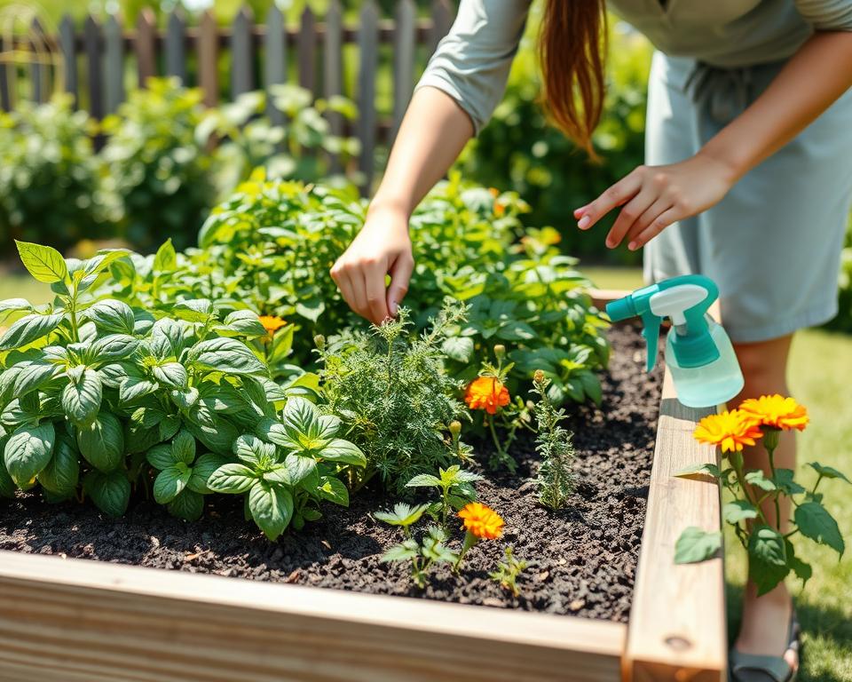 Herb Pest Control in Raised Beds Herb Pest Control in Raised Beds