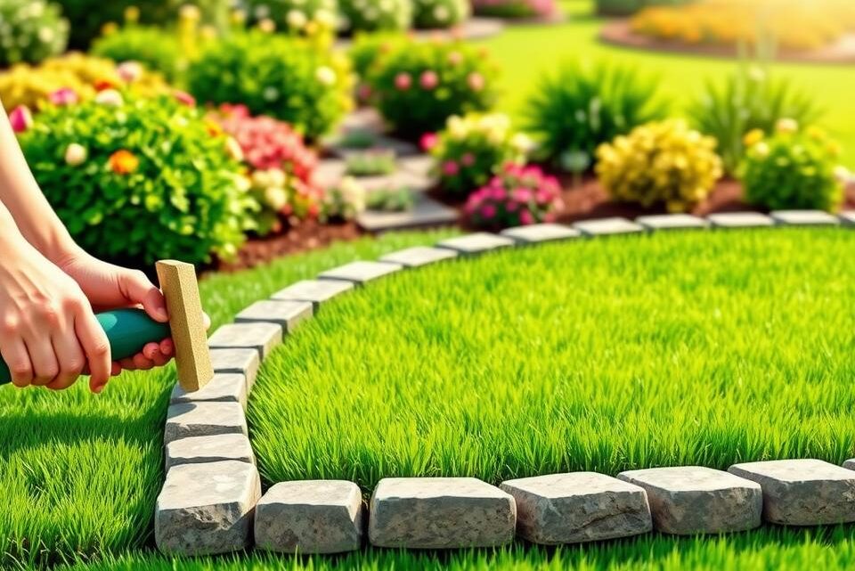 How to Install Lawn Edging Stones (Step-by-Step Guide)