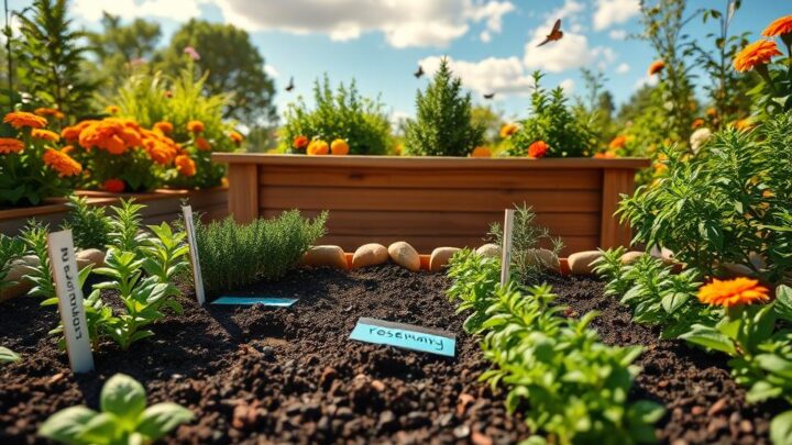 How to Plant a Raised Bed with Various Herbs – Tips