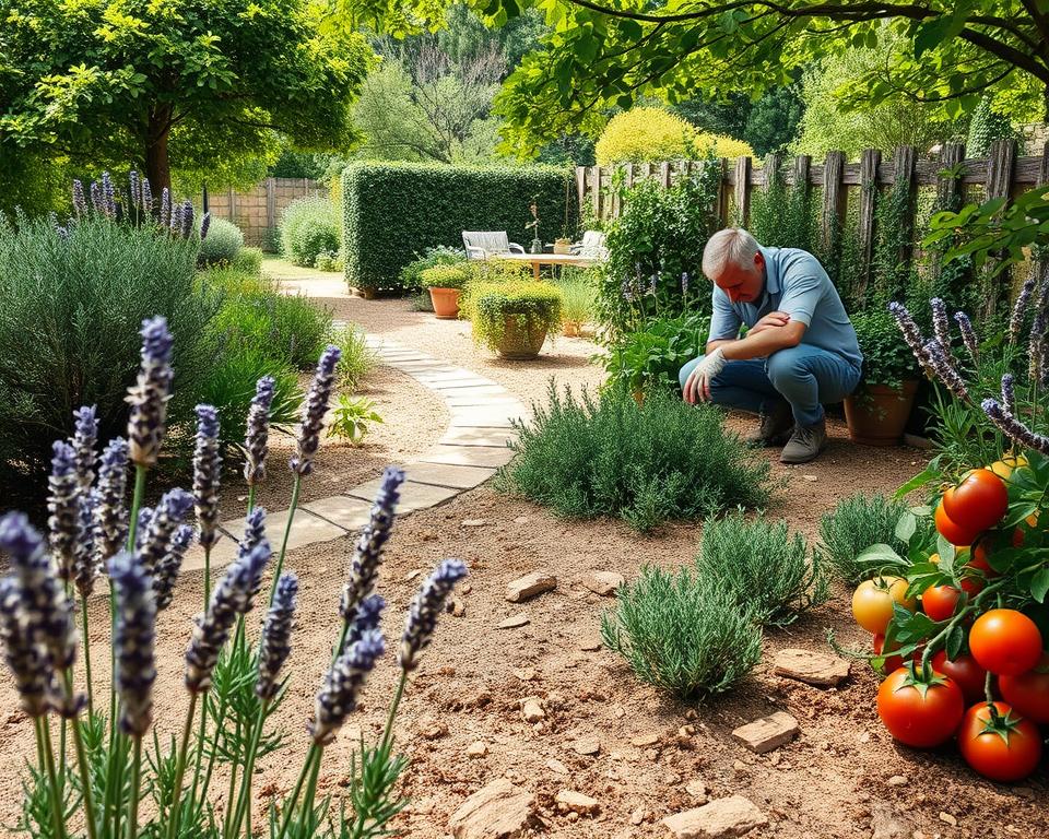 Mediterranean garden challenges