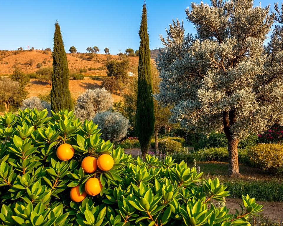 Mediterranean trees