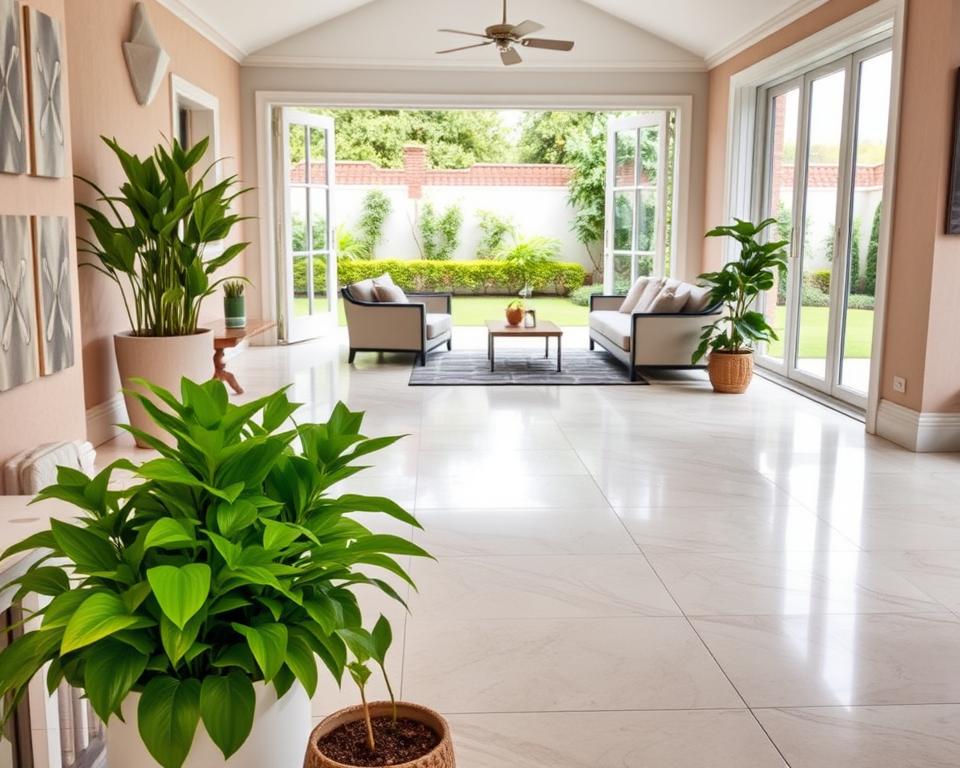 Porcelain Tiles Garden Room Flooring