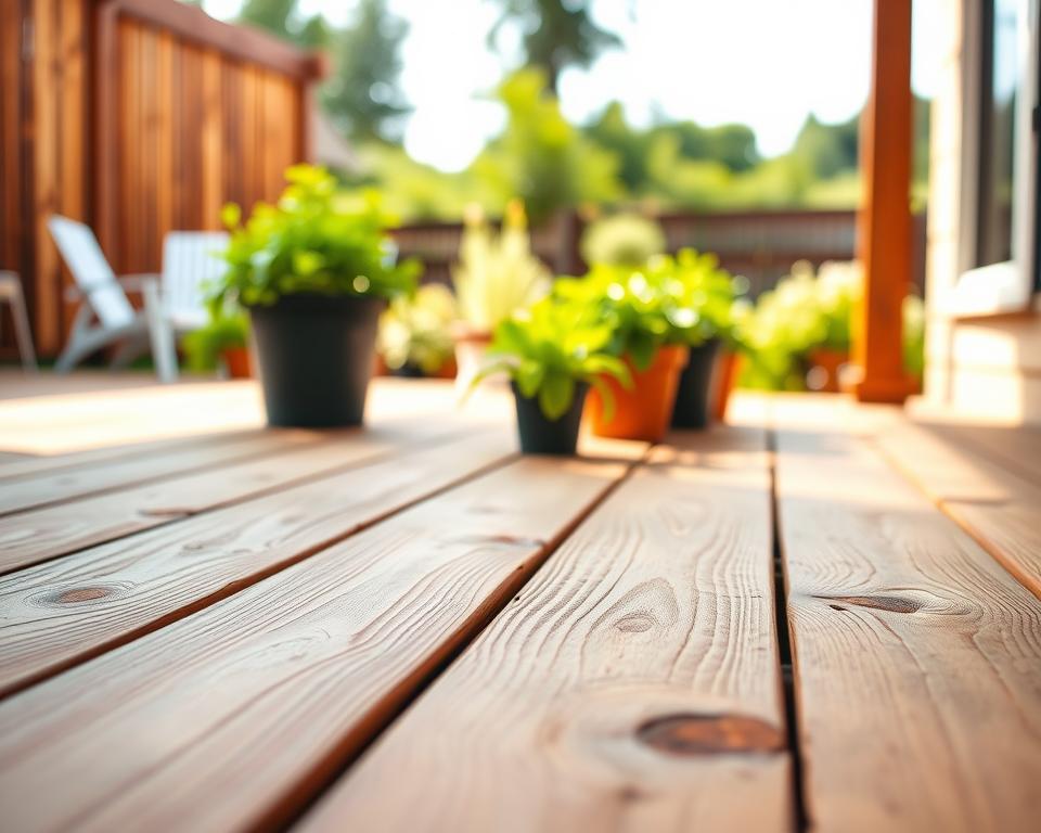 Pressure-Treated Softwood Decking