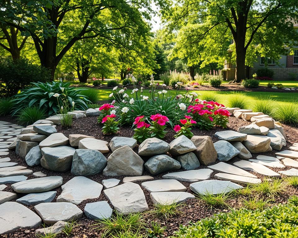 Stone Garden Edging Materials Stone Garden Edging Materials