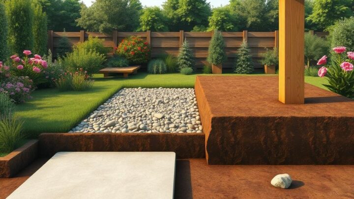 Types of foundations for gardenrooms