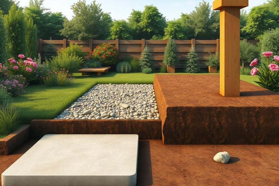 Types of foundations for gardenrooms