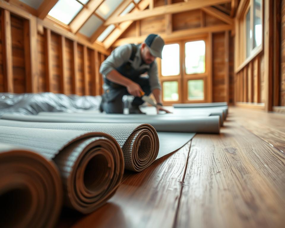 Vapour barrier materials and installation