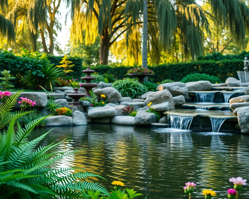 Water features garden Water features garden