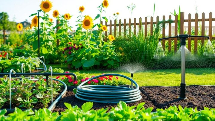 What is the best watering system for a garden?