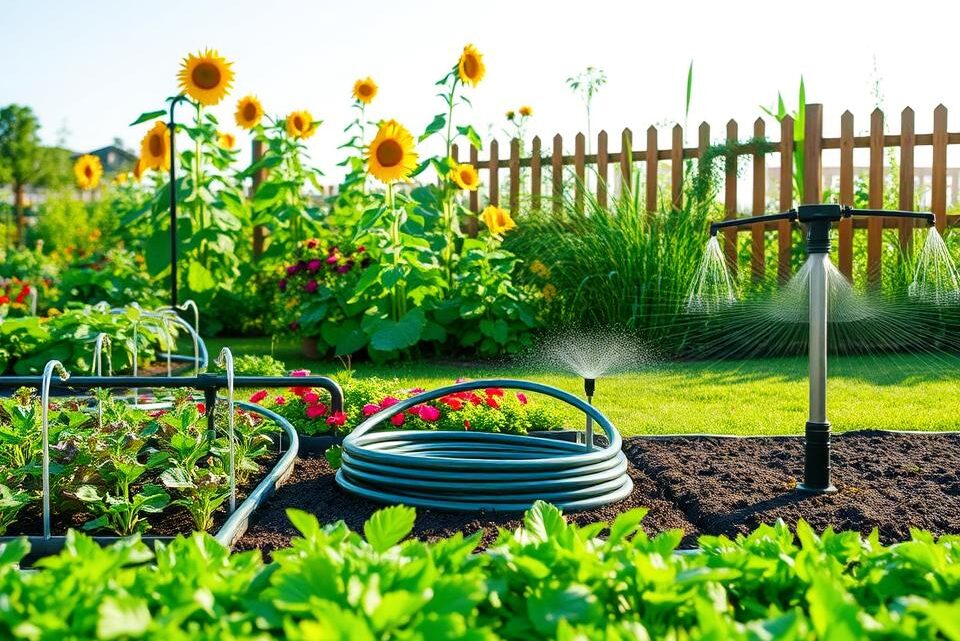 What is the best watering system for a garden?