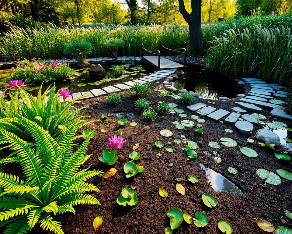 bog garden waterside planting