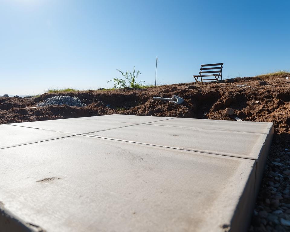 concrete slab foundation