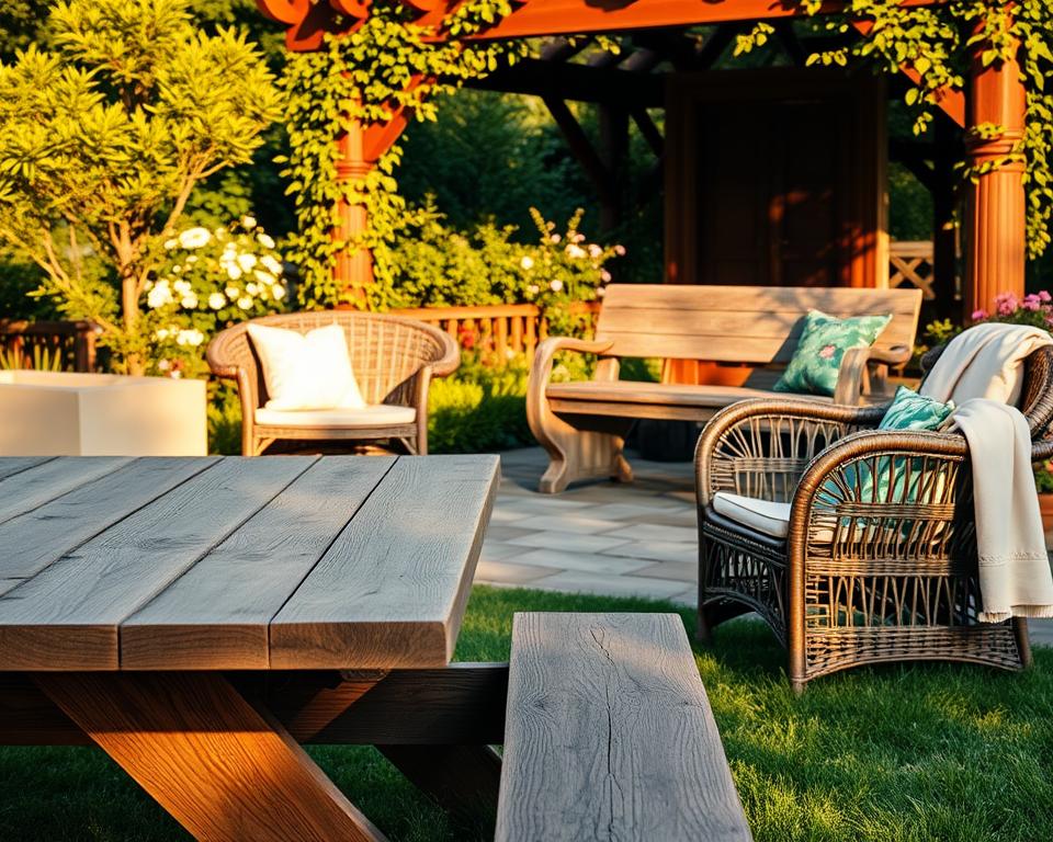 garden furniture materials
