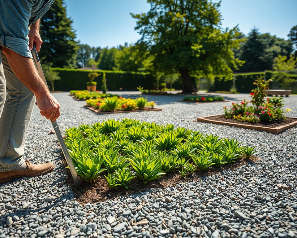 gravel garden maintenance