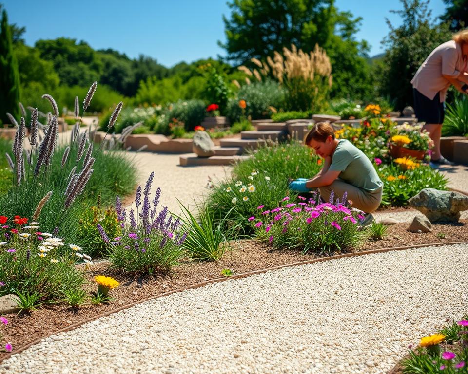 gravel garden maintenance