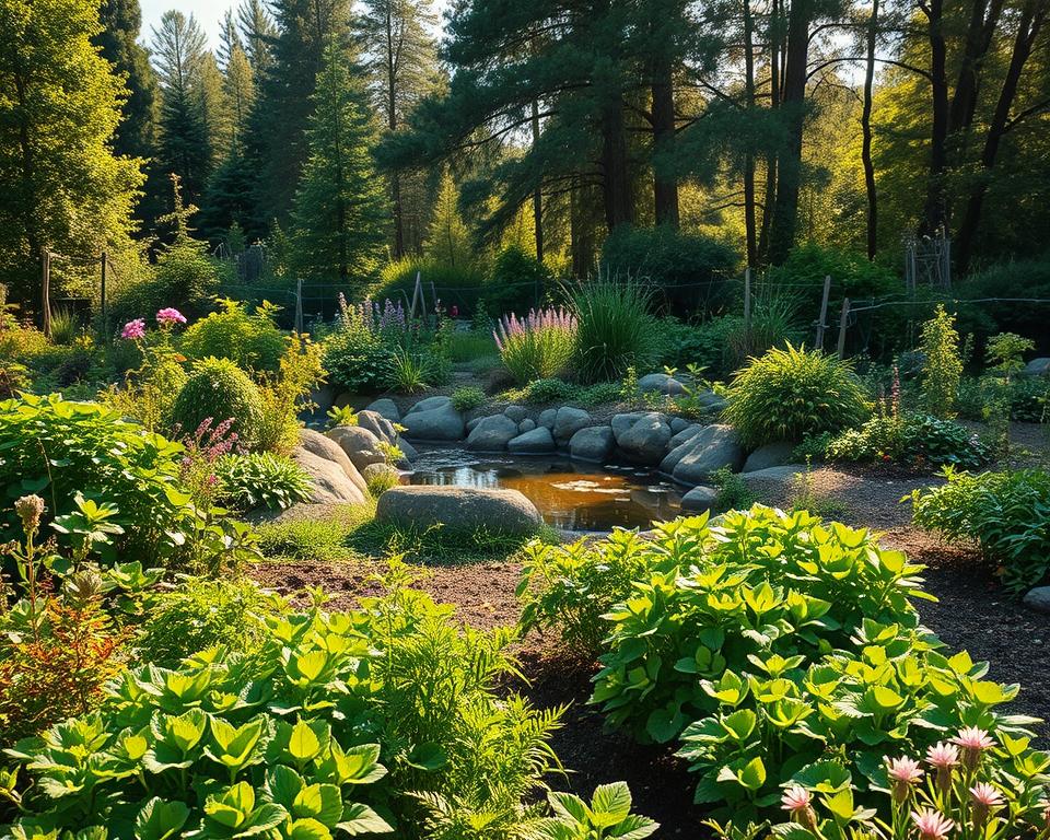 permaculture garden microclimates