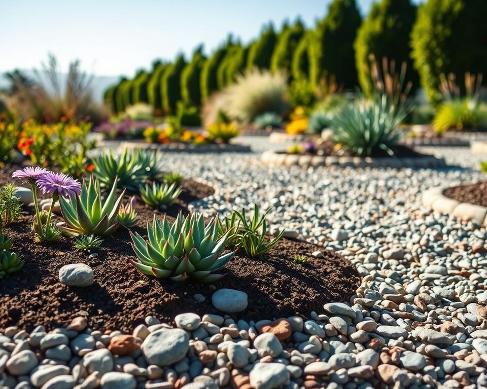 planting techniques gravel garden