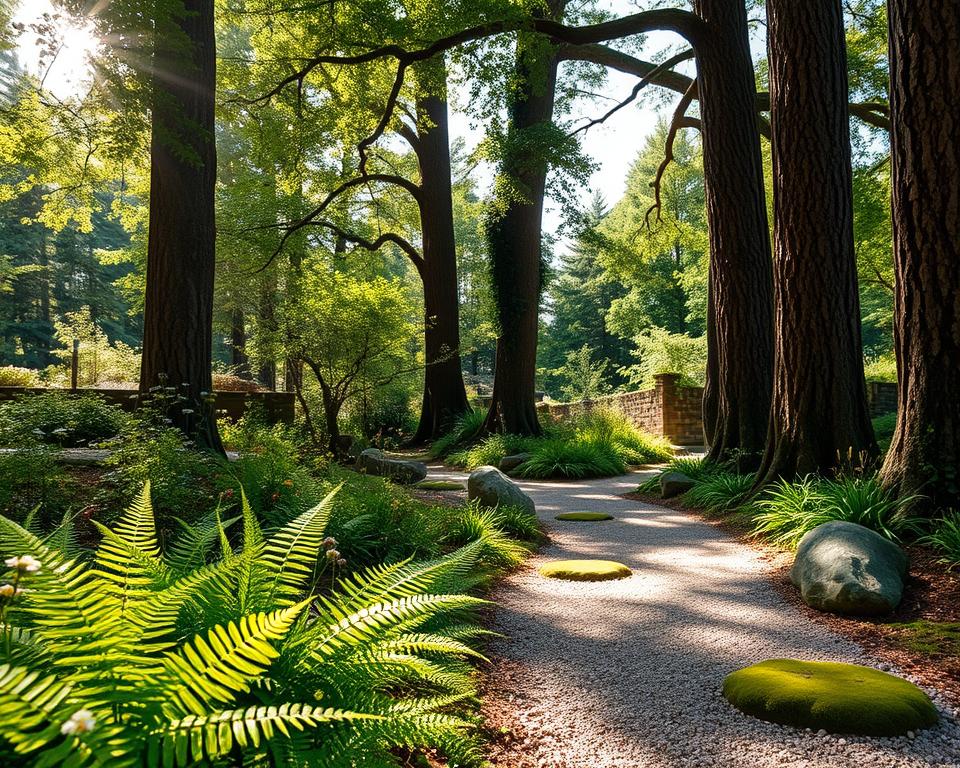 woodland garden